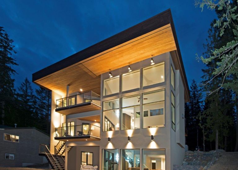 Glass Railing by DekSmart Railings for HarmonyHomes.