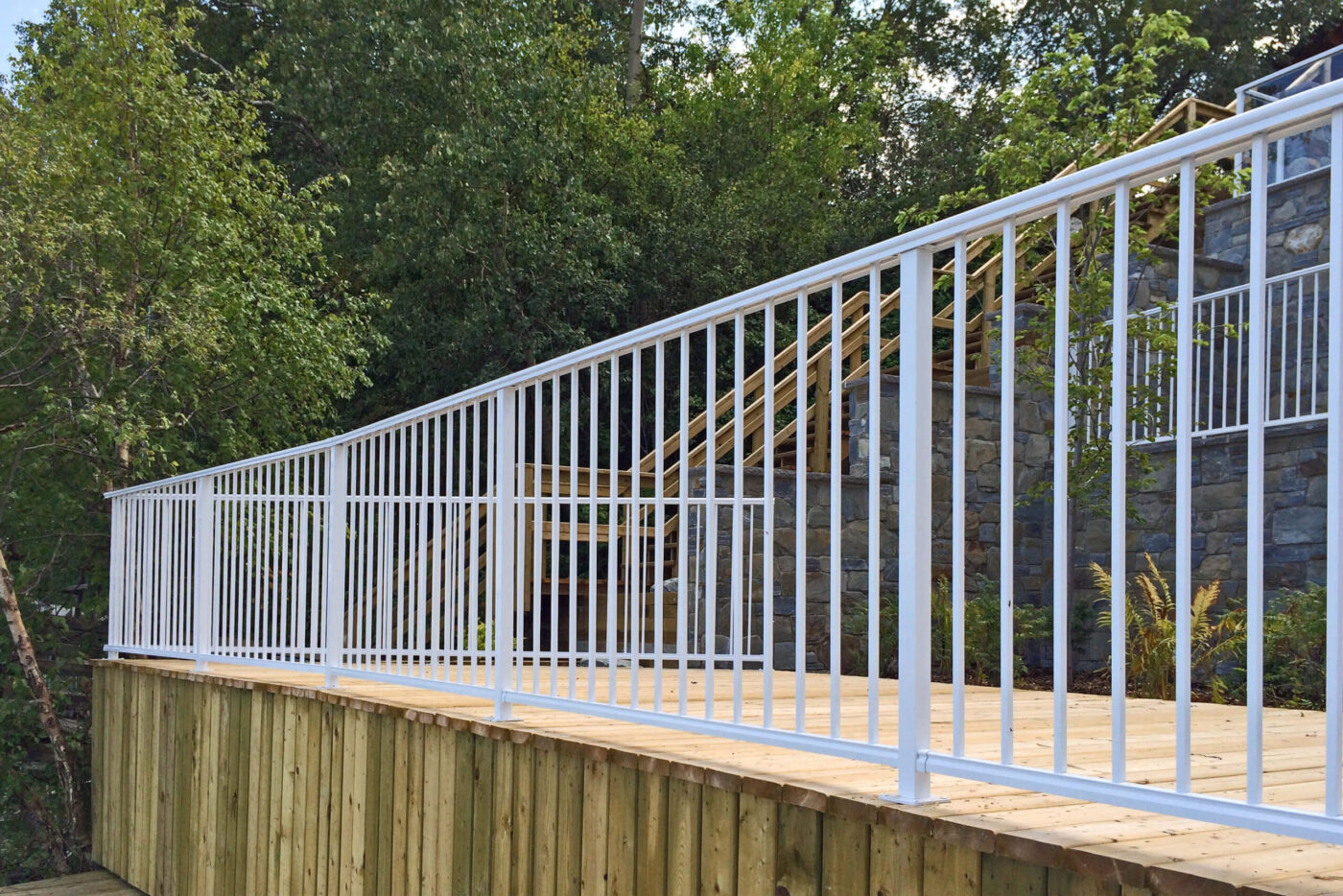 5/8″ Square Picket Railing - DekSmart Railings